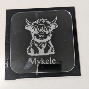 Highland Cow Coasters (4 pk)
